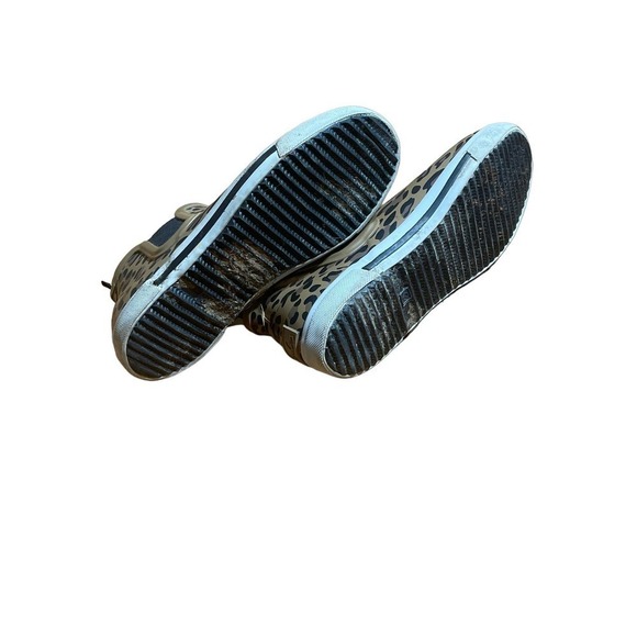 Joules Wellibob Short Rain Gardening Boots Tan Leopard Cheetah Women EU 36 - Picture 4 of 4